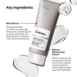 Home 4 The Ordinary Natural Moisturizing Factors + Beta Glucan, Lightweight Gel Moisturizer for All-Day Hydration, 3.4 Fl Oz (100ml)
