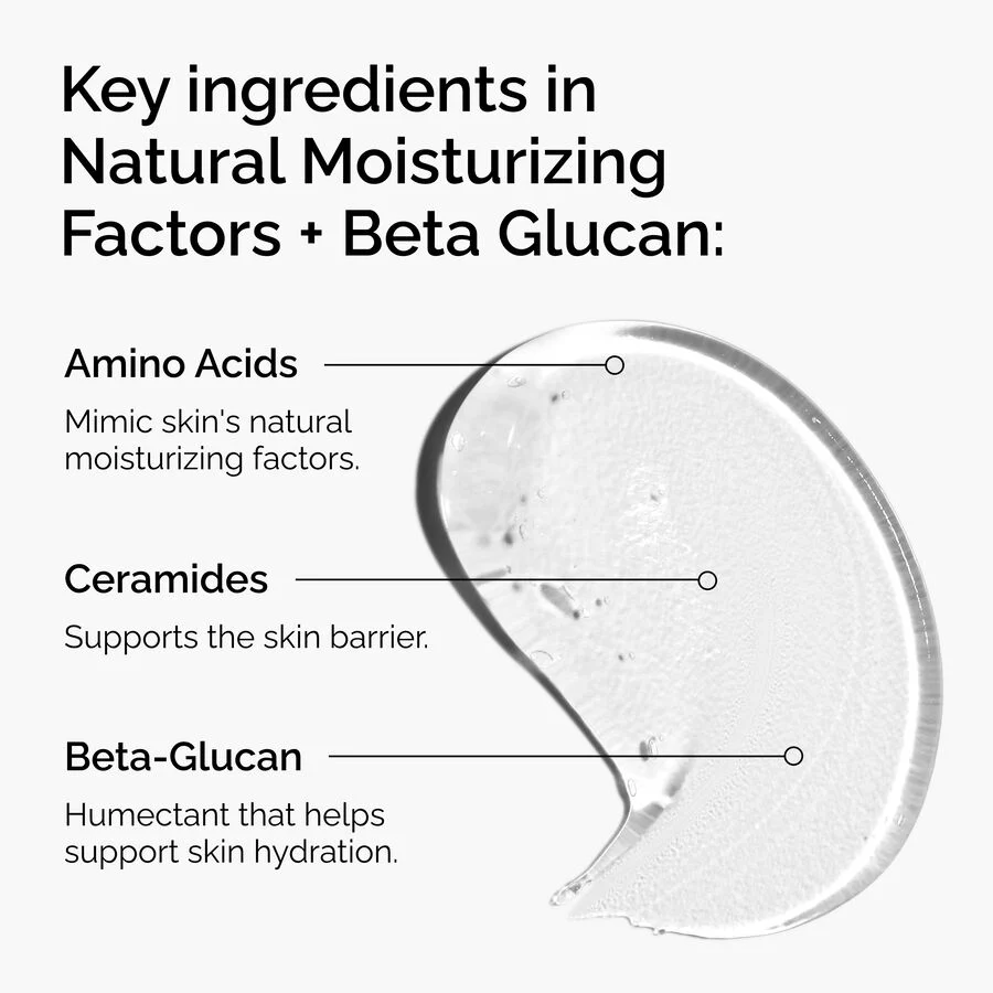 The Ordinary Natural Moisturizing Factors + Beta Glucan, Lightweight Gel Moisturizer for All-Day Hydration, 3.4 Fl Oz (100ml) 5 The Ordinary Natural Moisturizing Factors + Beta Glucan, Lightweight Gel Moisturizer for All-Day Hydration, 3.4 Fl Oz (100ml) - Image 5