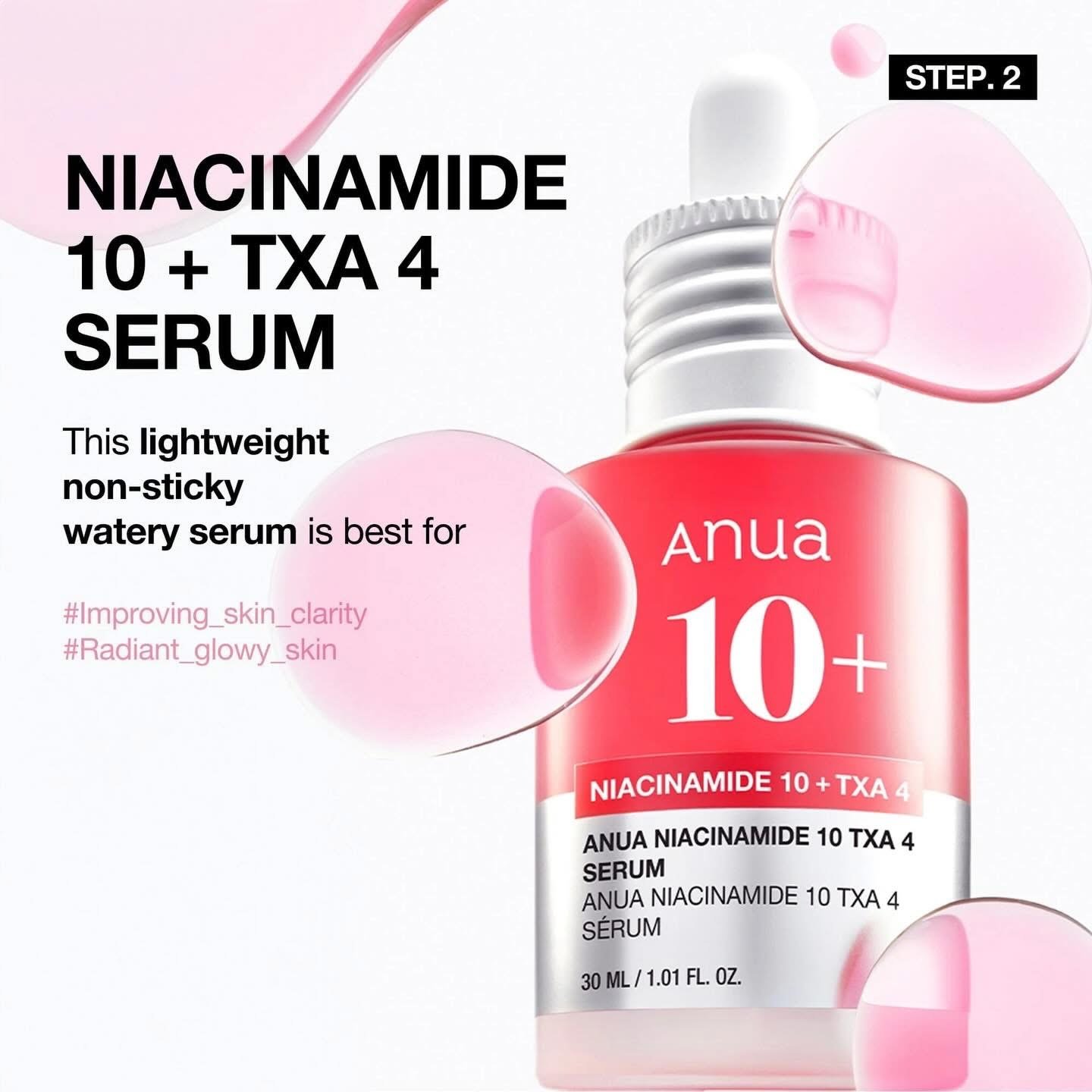 ANUA TXA 10 + Niacinamide Dark Spot Prep & Brightening Pads Niacinamide + TXA Boost Duo, 4 ANUA TXA 10 + Niacinamide Dark Spot Prep & Brightening Pads Niacinamide + TXA Boost Duo, - Image 4