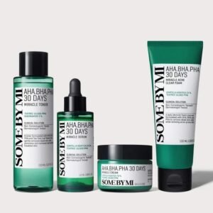 SOME BY MI Miracle All Care Set BIG BOTTLES (Foam+Toner+Serum+Cream)