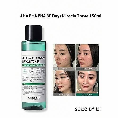 SOME BY MI AHA BHA PHA 30 Days Miracle Toner – 5.07oz, 150ml – Korean Salicylic Acid Exfoliating Face Toner for All Skin Types – Daily Pore Care & Oil Control with 2% Niacinamide – Korean Skin Care 7 SOME BY MI AHA BHA PHA 30 Days Miracle Toner – 5.07oz, 150ml – Korean Salicylic Acid Exfoliating Face Toner for All Skin Types – Daily Pore Care & Oil Control with 2% Niacinamide – Korean Skin Care - Image 7